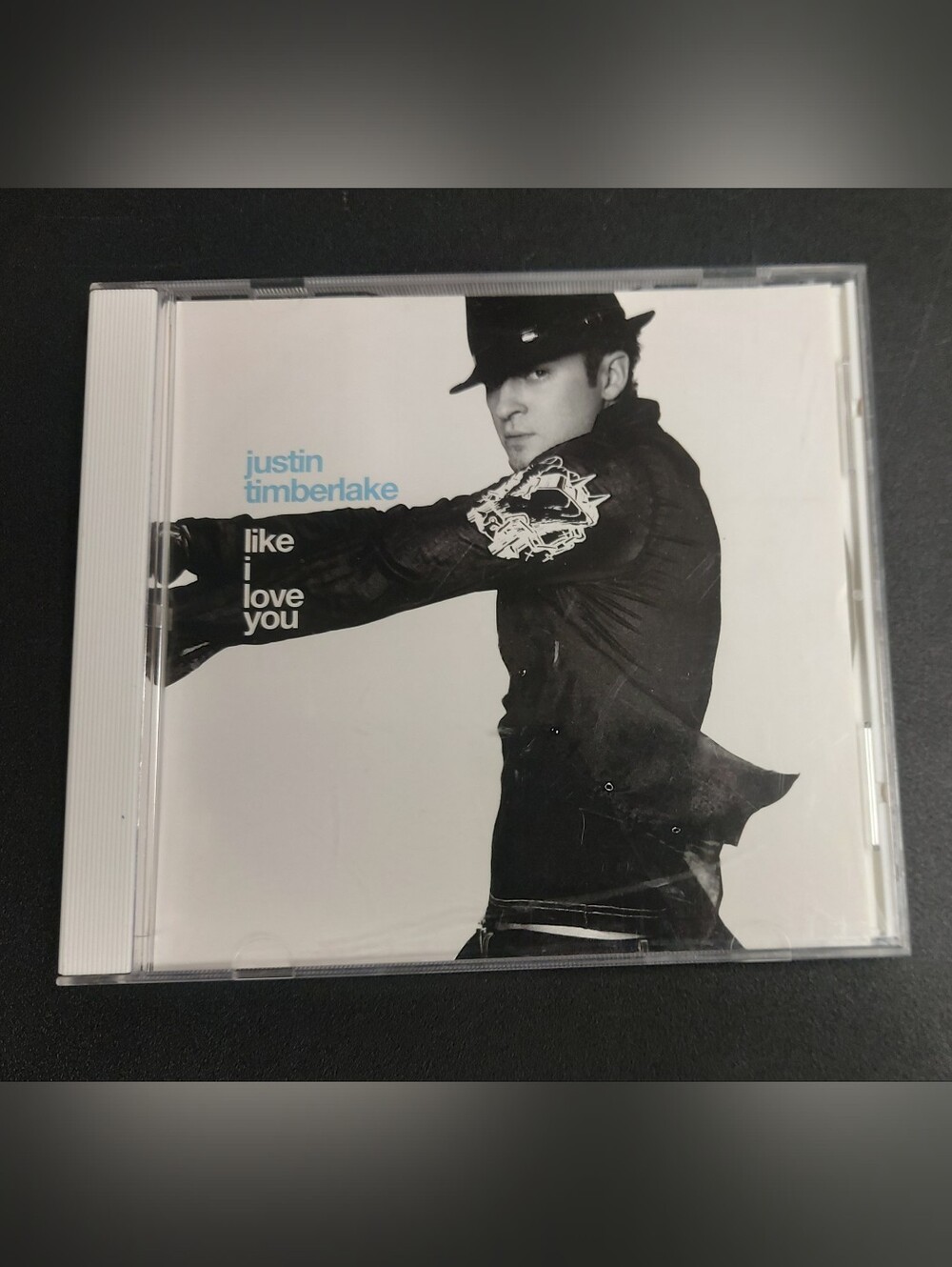 Justin Timberlake 'Like I Love You' Single CD - Black & White Cover